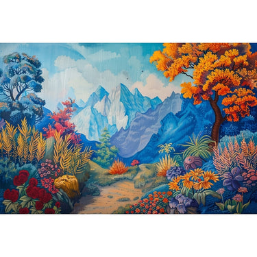 Landscape Canvas Drawing